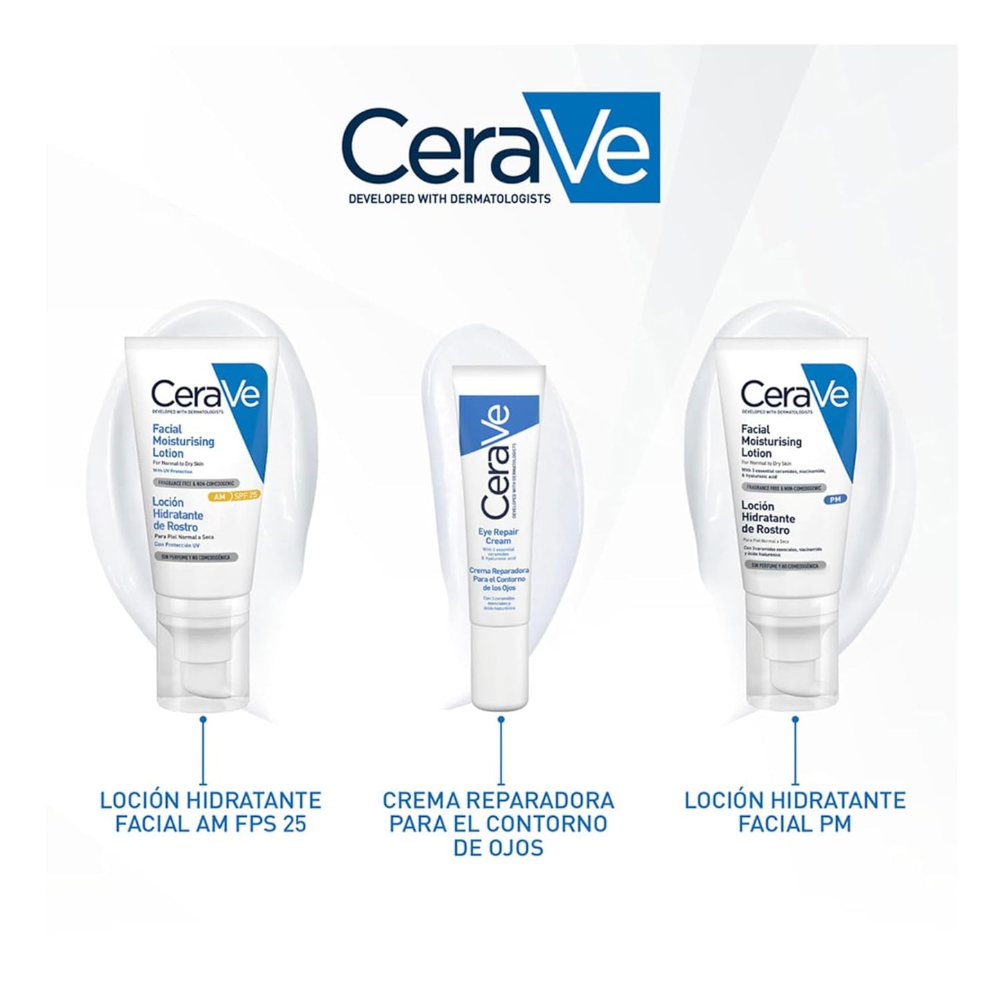 Cerave, Loción Hidratante De Rostro PM, Para Piel Normal a Seca, Hidrata Y Restaura La Barrera Protectora De La Piel, Enriquecida Con Ceramidas Esenciales, Niacinamida Y Ácido Hialurónico, 52Ml