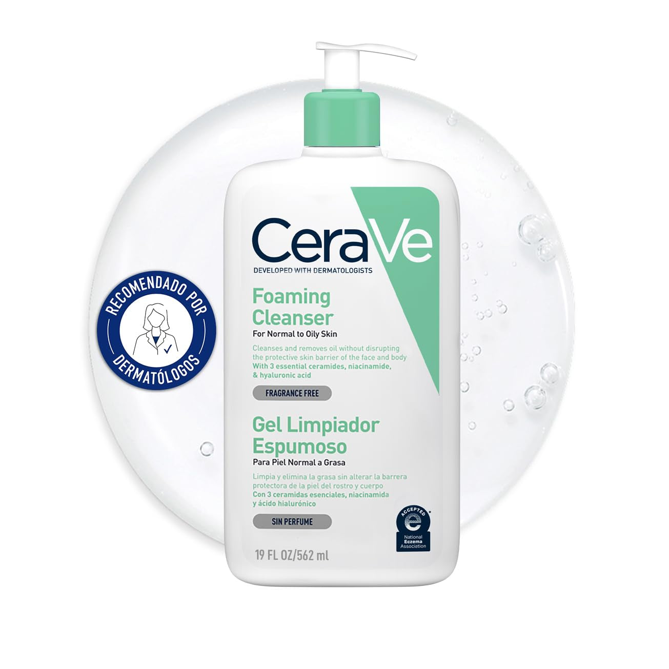 Cerave Gel Limpiador Espumoso